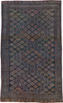 Antique Qashqai Area Rug (4' x 7')